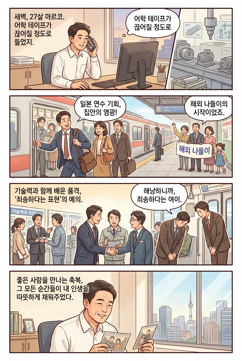 인생한권으로 만든 생애 이야기 만화 예시